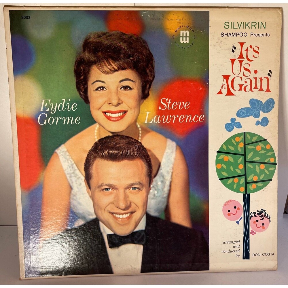 EYDIE GORME AND STEVE LAWRENCE - IT'S US AGAIN (USA VINYL LP)